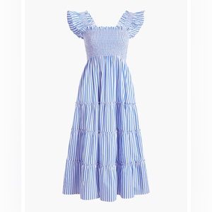 Hill House Ellie Nap Dress - Blueberry Stripe, Size M